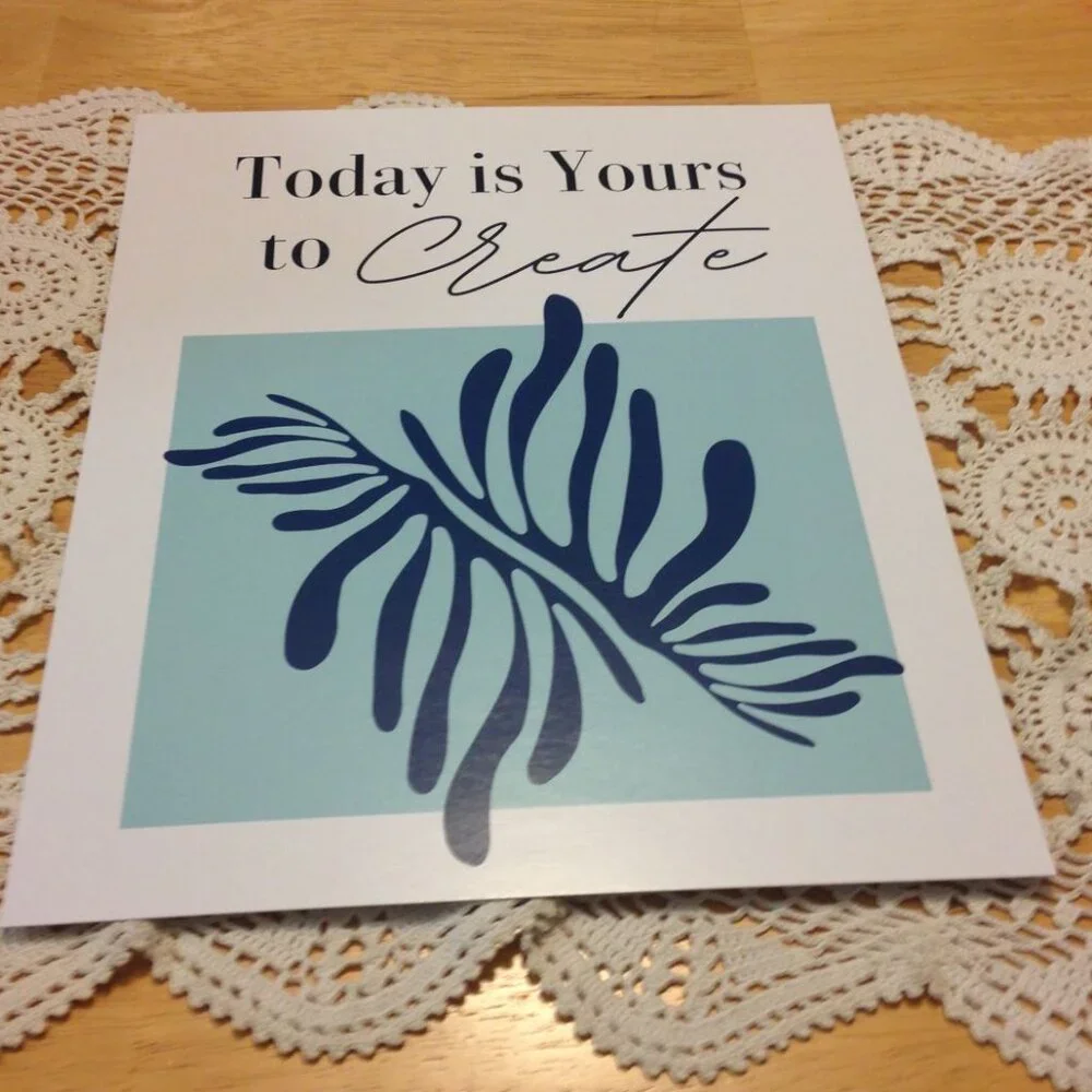 Inspiring, positive vibe art prints  set